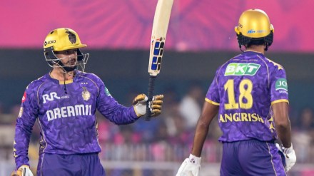 Quinton de Kock in KKR vs RR Quinton de Kock in KKR vs RR