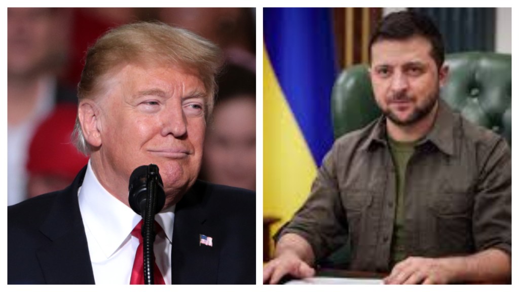 “We are very much on track..” says Donald Trump, after phone conversation with Zelensky. (Image Source: FIle Photo)