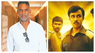 Vikramaditya Motwane (Left) and Blac Warrant movie poster (Right). (Image Source: Financial Express)