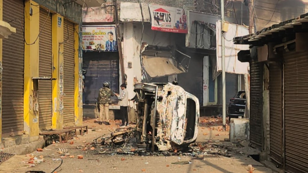 Violence in Madhya Pradesh's Mhow
