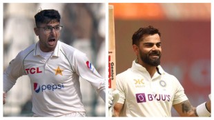 Abrar Ahmed calls Virat Kohli ‘childhood hero’, pens an emotional tribute on Instagram. (Image Source: File Photo)
