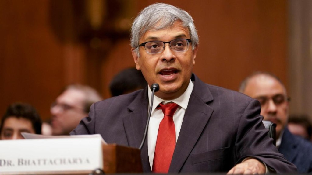 US Senate, Jay Bhattacharya, Marty Makary, NIH, FDA, health officials, Trump administration, public health, NIH funding, research spending, federal layoffs, executive order, university funding, healthcare policy, us news