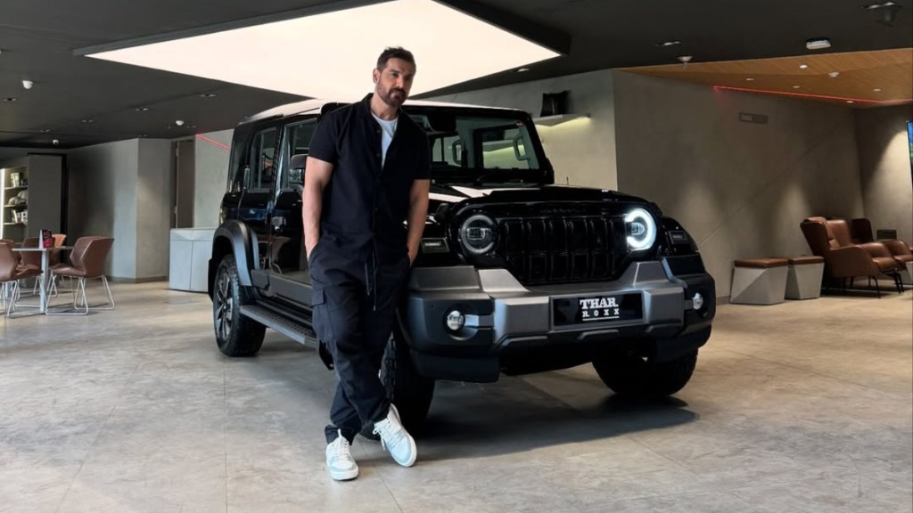 John Abraham Mahindra Thar Roxx