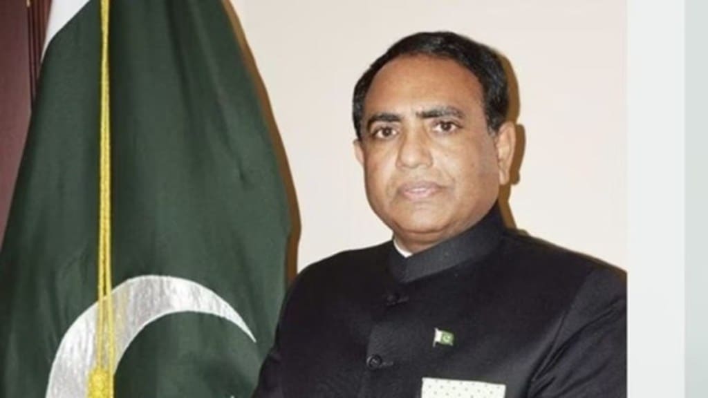 K.K. Wagan is a veteran diplomat with extensive experience in Pakistan’s foreign service . (Image Source: X/@SouleFacts)