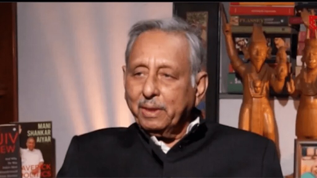 Mani Shankar Aiyar, Rajiv Gandhi