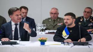 NATO chief with Zelenskyy