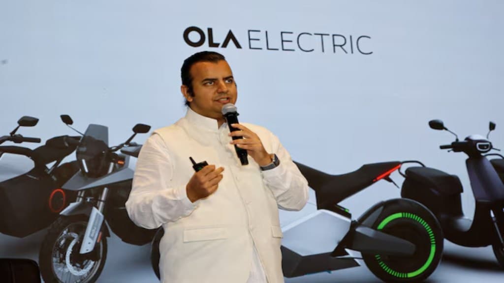 OLA Electric's share price today, March 20