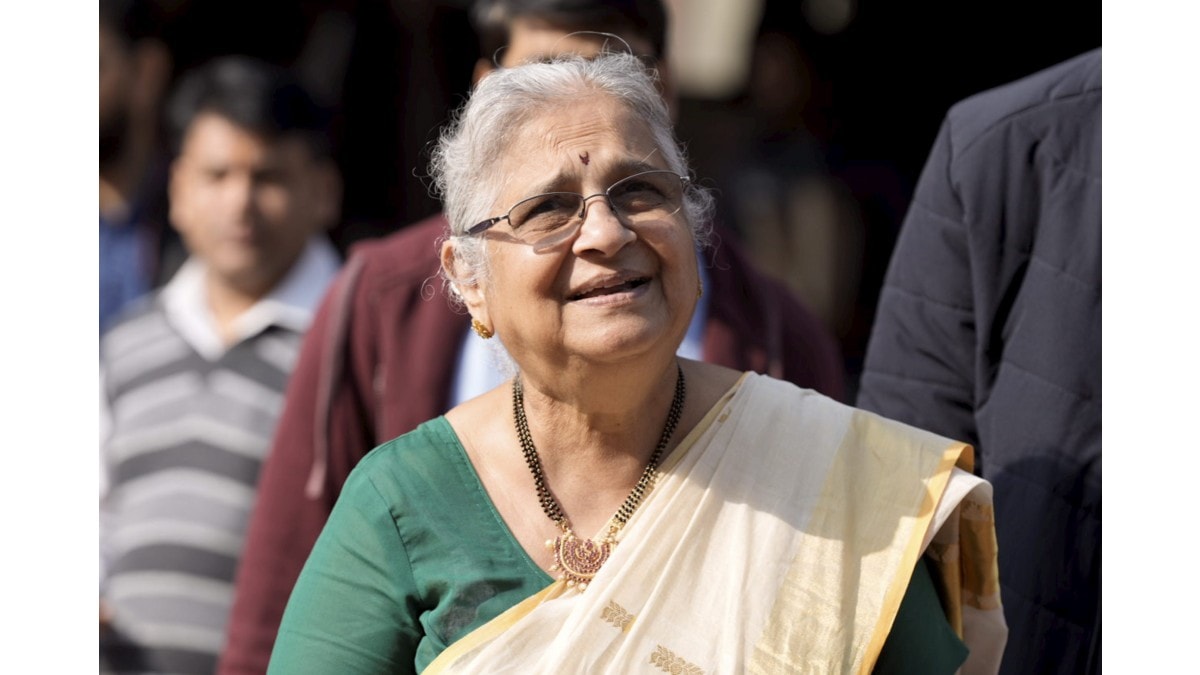 "Myself know 7-8 languages": Rajya Sabha MP Sudha Murthy supports three-language policy. (Image Source: PTI)