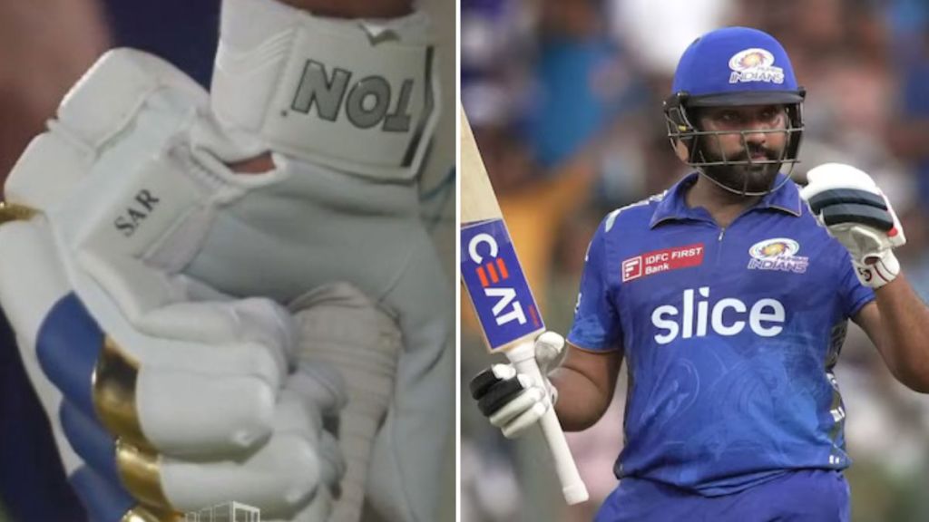 Rohit Sharma SAR glove IPL 2025