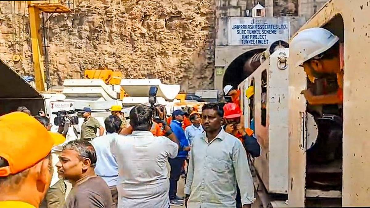 Telangana tunnel collapse Telangana tunnel collapse