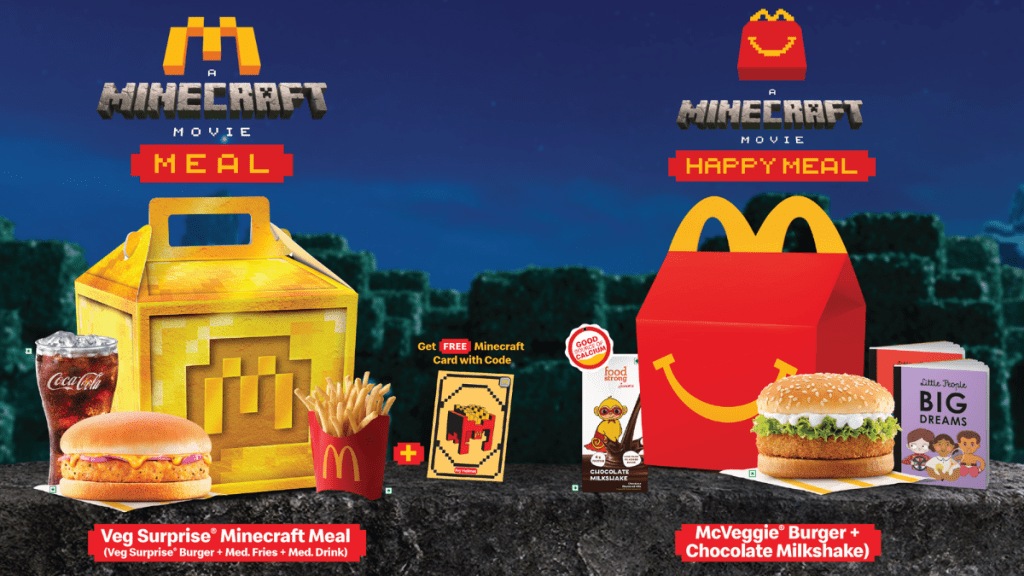 The initiative coincides with the upcoming film adaptation, ‘A Minecraft Movie’, and brings themed meals and exclusive collectibles for customers. The initiative coincides with the upcoming film adaptation, ‘A Minecraft Movie’, and brings themed meals and exclusive collectibles for customers.