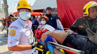 myanmar earthquake, bangkok building collapse