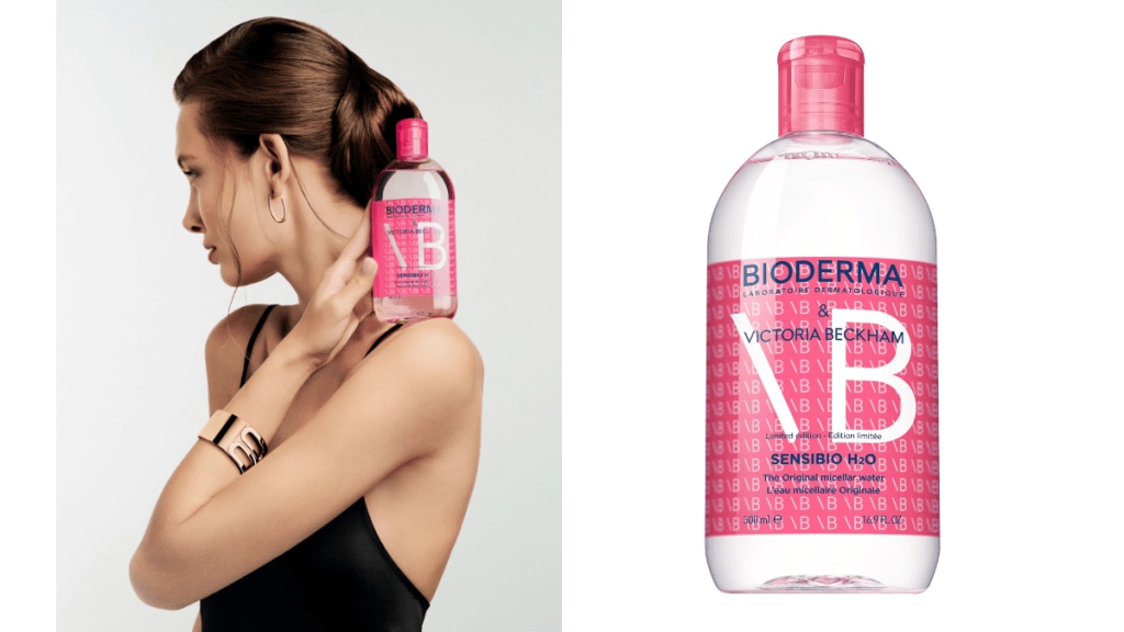 Victoria Beckham brings her influence from the fashion and beauty industries to the design of the limited-edition packaging.