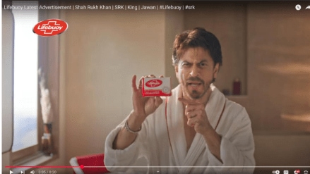 That SRK is Lifebuoy’s new face is a twist in itself.