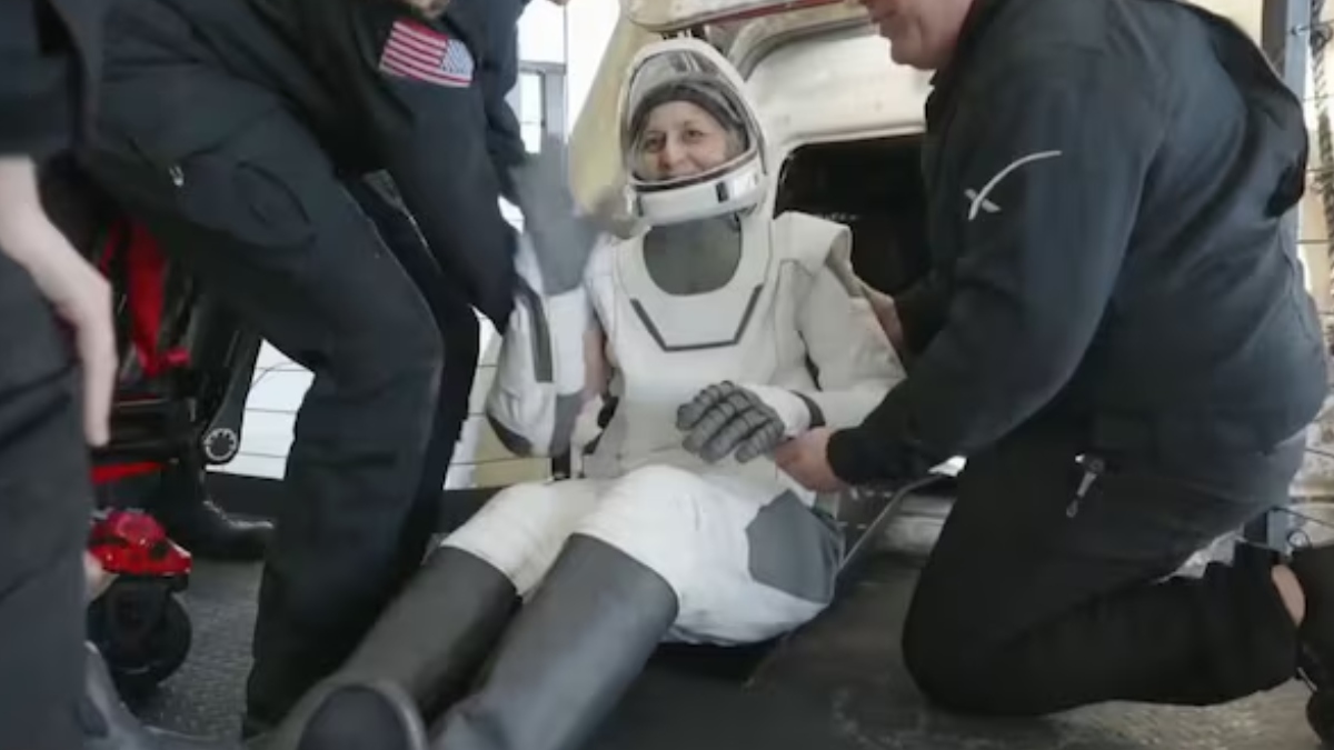 Sunita Williams Live, NASA Astronauts Returns to Earth, SpaceX Crew-9 Mission