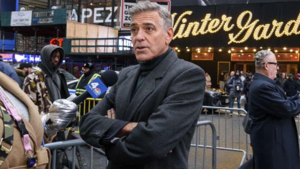 George Clooney's political views draw criticism from Donald Trump