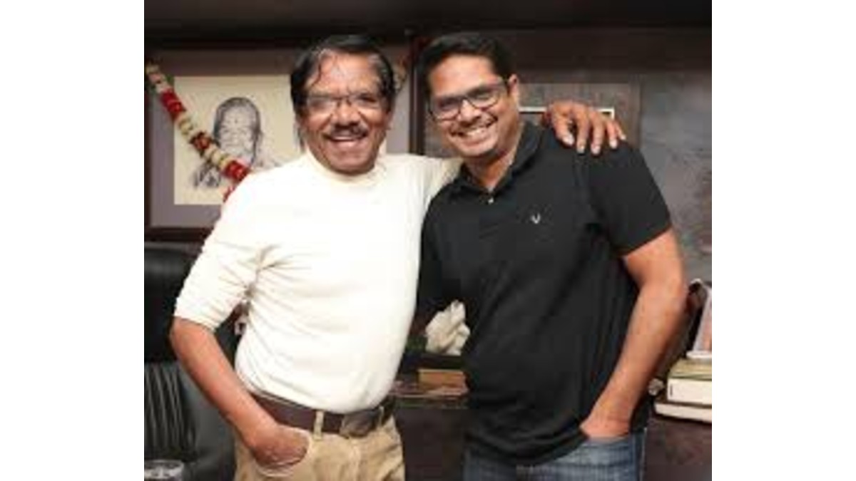 Tamil actor-director Manoj Bharathiraja (Right) dies at 48 from cardiac arrest. (Image Source: Facebook) Tamil actor-director Manoj Bharathiraja (Right) dies at 48 from cardiac arrest. (Image Source: Facebook)