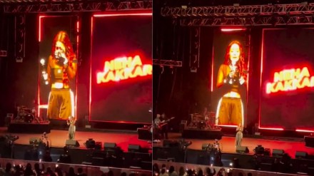 Neha Kakkar booed at Melbourne concert Neha Kakkar booed at Melbourne concert