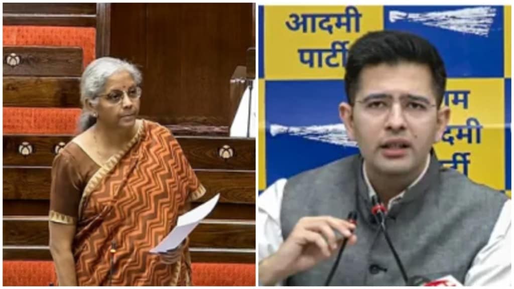 FM Sitharaman's humorous take on Raghav Chadha's rural banking concerns FM Sitharaman's humorous take on Raghav Chadha's rural banking concerns