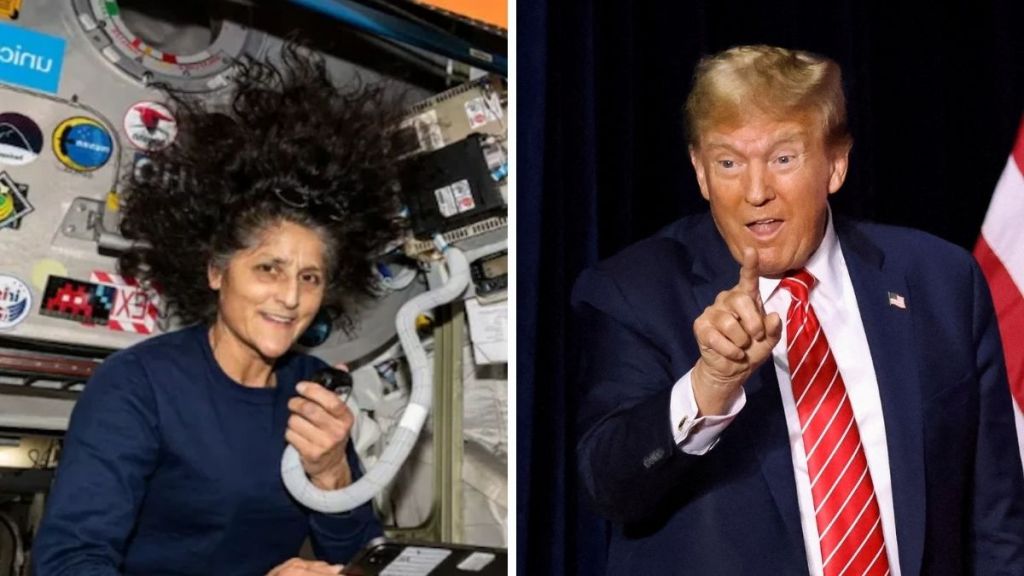 Trump on Sunita Williams