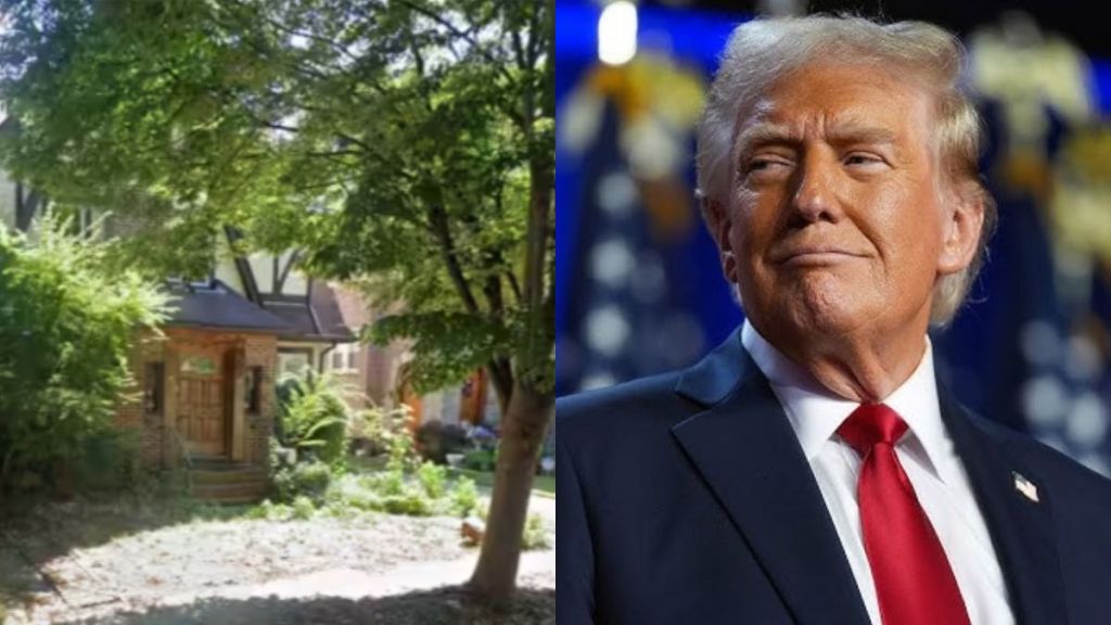 Donald Trump's childhood home in Queens, New York, sold for a steep loss on March 3, 2025.