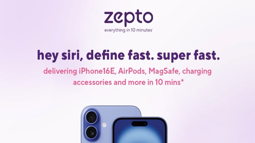 Zepto: Now get Apple iPhone, AirPods, Watch in 10 minutes