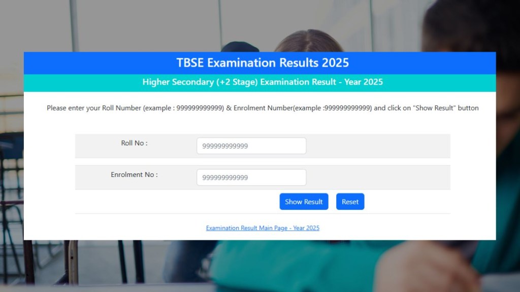 TBSE Tripura Board Madhyamik, HS Result 2025 Live Updates