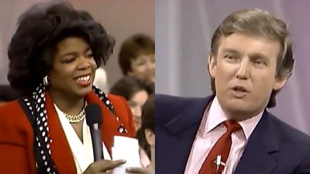 Donald Trump Oprah interview 1988, Trump viral video, Trump tariffs 2025, Stellantis layoffs, Trump foreign policy prediction, US trade imbalance, Trump Japan trade comment, Oprah Trump president, Trump tariff impact Mexico Canada, Trump economic policy