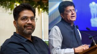 piyush goyal startup, piyush goyal, karan chawla, gaonzy, startup mahakumbh, piyush goyal startup mahakumbh comment, karan chawal dukaandari