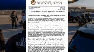 Tahawwur Rana Extradition DOJ statement