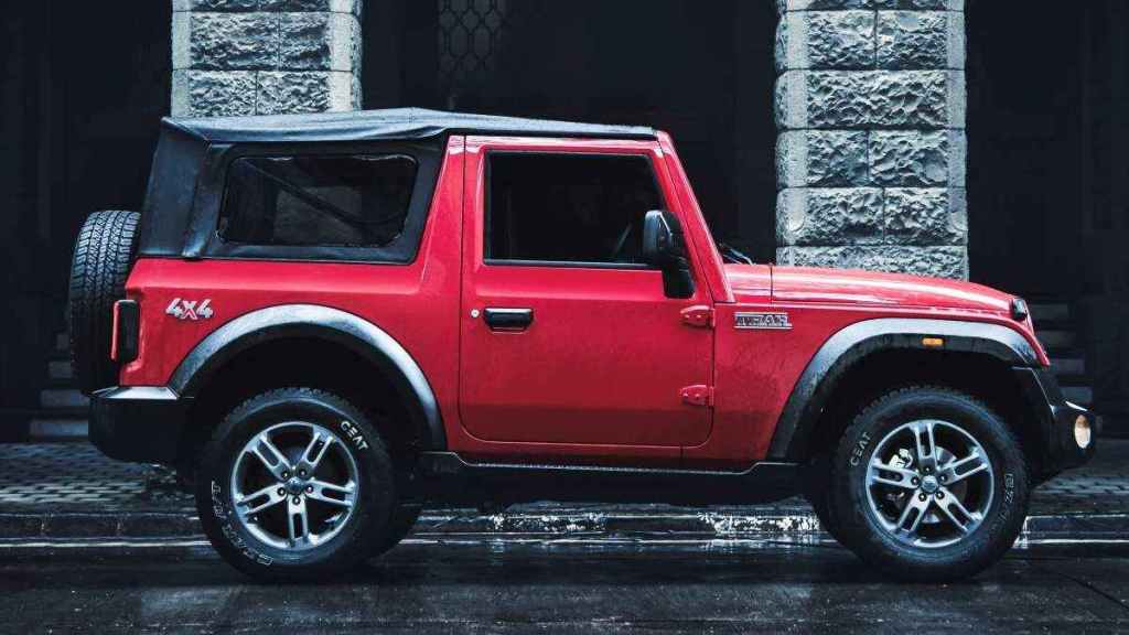 Mahindra Thar convertible top
