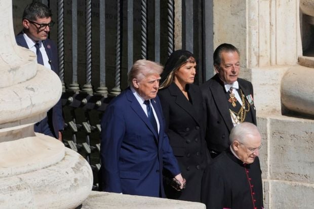 US President Donald Trump and First Lady Melania landed in Rome and were seen leaving the White House on Friday as they boarded the Air Force One. (Image: AP)