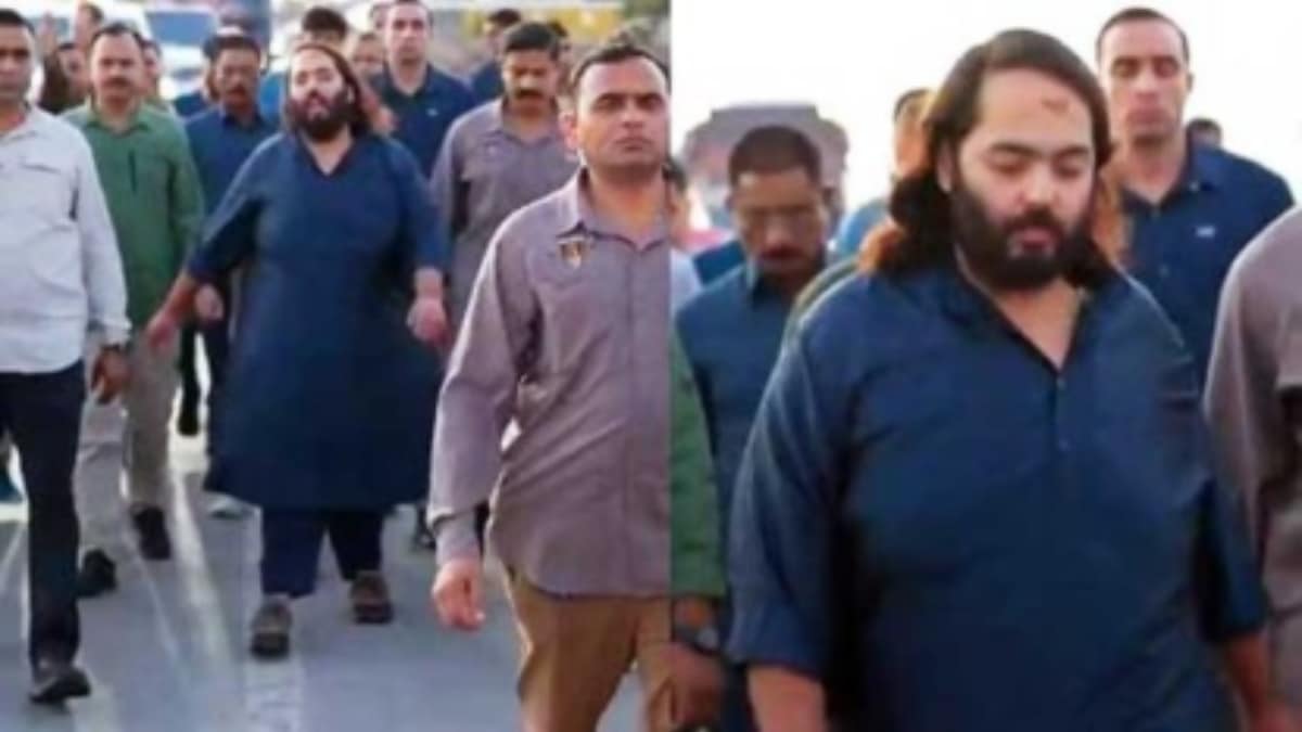 Anant Ambani, Anant Ambani walk to dwarka