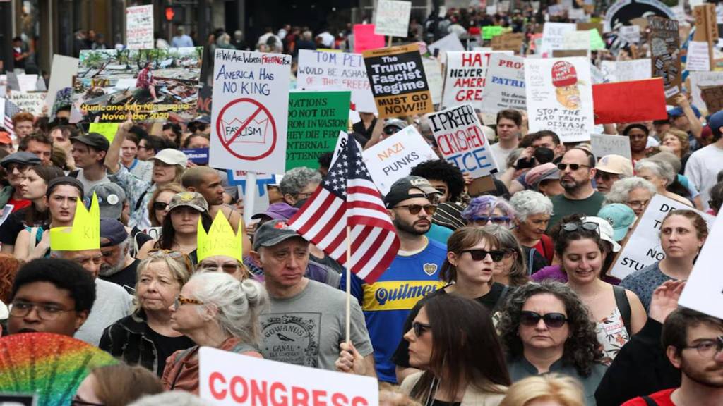 Anti Trump rally