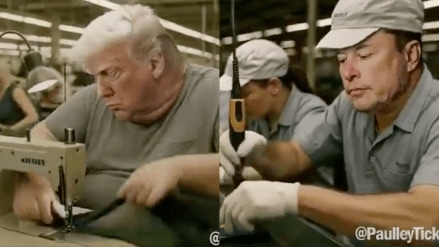 The AI-generated videos, showing overweight American workers, came after US Vice President JD Vance mocked factory workers in China as “peasants”. The videos also show Donald Trump and Elon Musk working in factories.