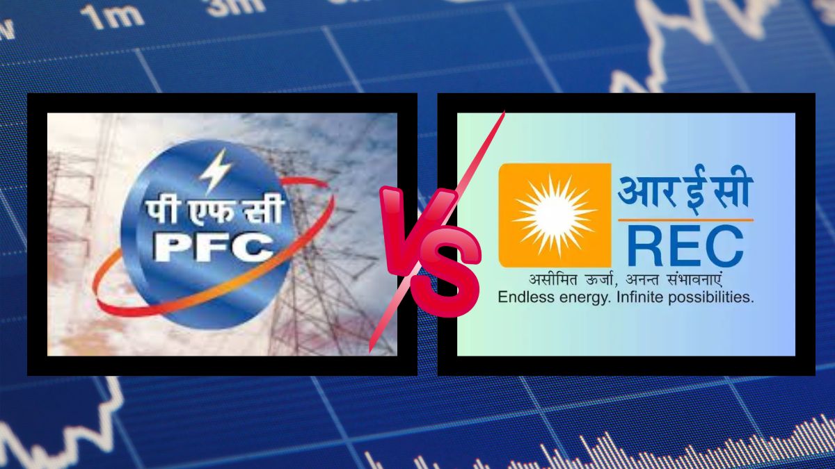 PFC vs REC share price, best power finance stock, PFC REC dividend yield