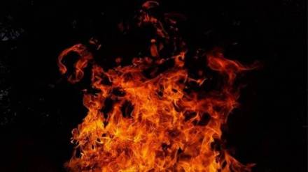 Fire broke out ED office