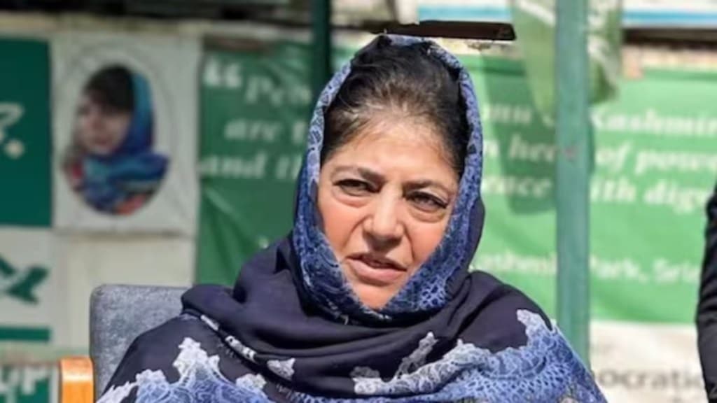 Mehbooba Mufti on terrorist crackdown by government Mehbooba Mufti on terrorist crackdown by government