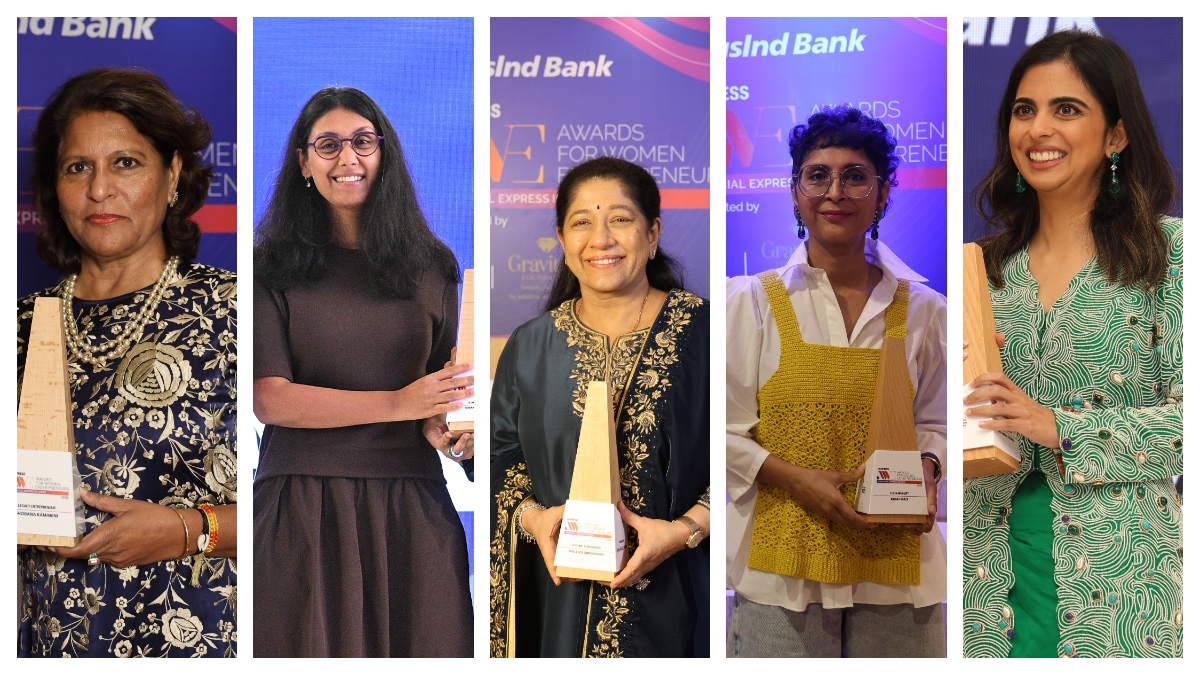 Express Women Entrepreneurship Awards given. (Image Source; FE)