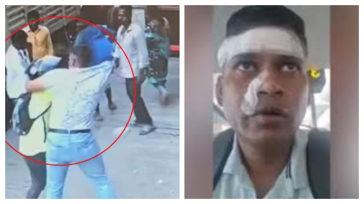 CCTV Footage reveals twist in Bengaluru road rage case. (Image Source: X/twitter) CCTV Footage reveals twist in Bengaluru road rage case. (Image Source: X/twitter)