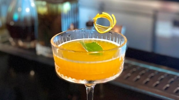 Earth Day 2025, zero waste cocktails at Grappa Bar