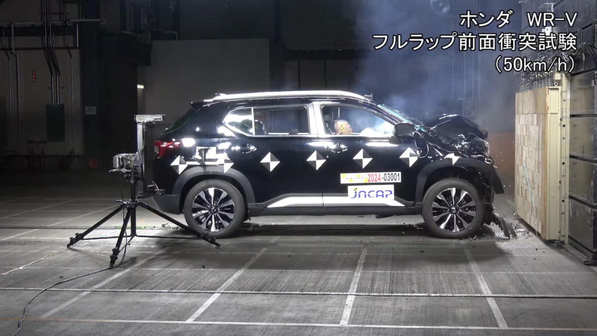 Honda Elevate Front collision