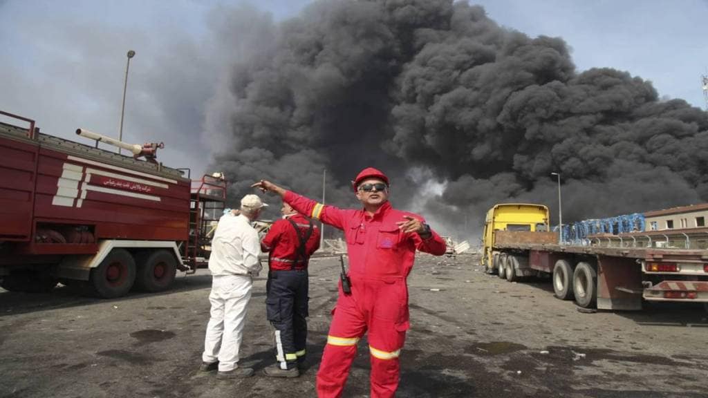 Iran Port blast