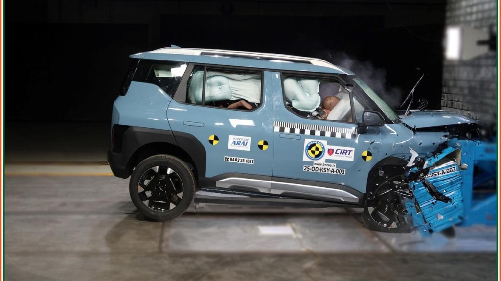 Kia Syros frontal impact BNCAP