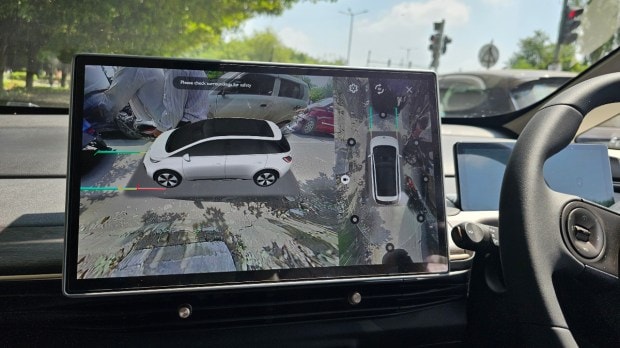 MG Windsor EV 360-degree camera