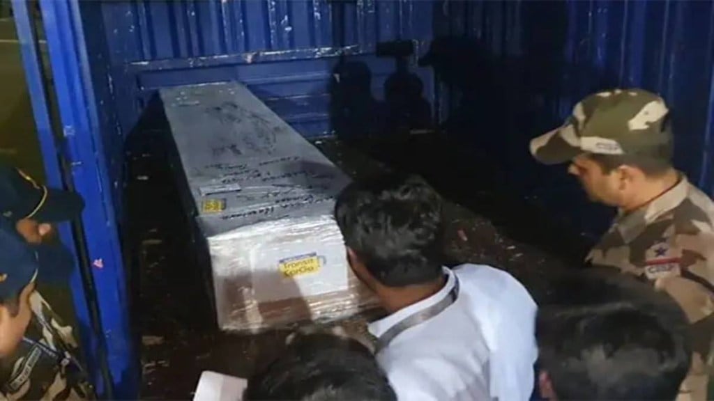 Mortal of victim reach chennai Mortal of victim reach chennai