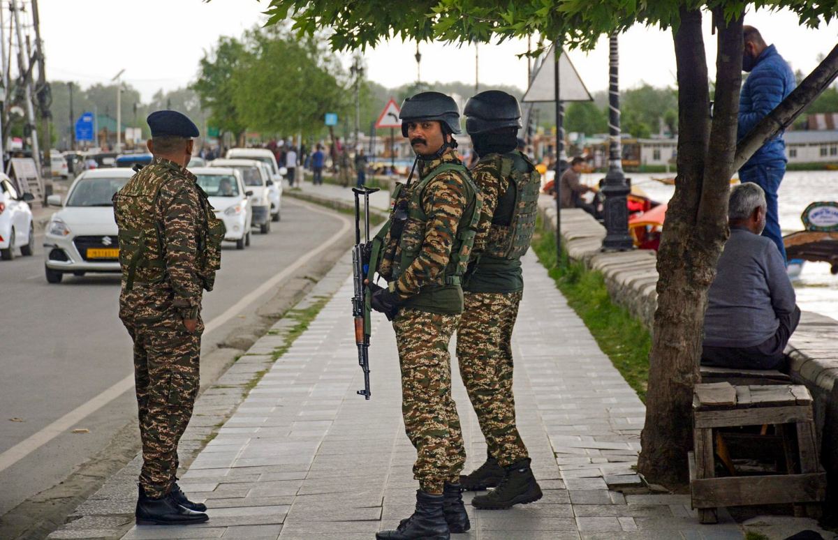 Massive security op launched in Kashmir's Kathua, three suspected terrorists spotted (Representational image/PTI) Massive security op launched in Kashmir's Kathua, three suspected terrorists spotted (Representational image/PTI)