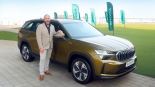 Petr Janeba with Skoda Kodiaq