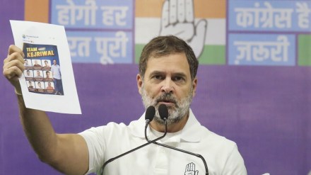 Rahul Gandhi questions Election Commission’s credibility during US visit