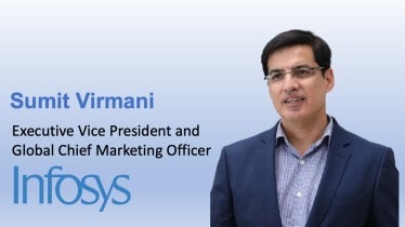 Sumit Virmani, EVP and Global CMO, Infosys. 